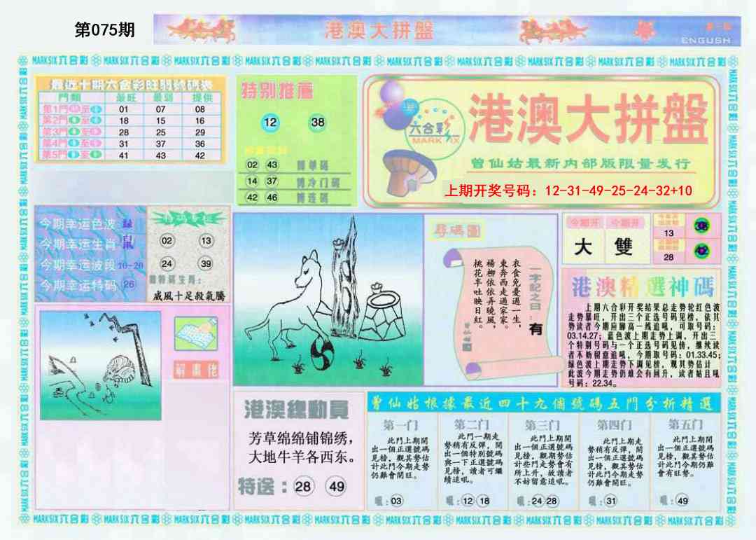 075期港澳大拼盘A[图]